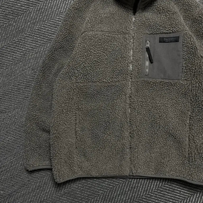 [BUNJANG] Hang Ten Sherpa Fleece Zip-Up Jacket XL / 행텐 보아털 쉐르파 플리스 집업 자켓o 5589