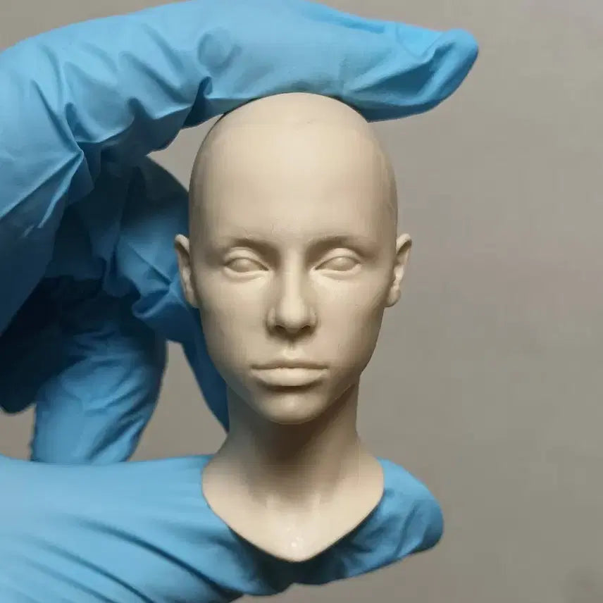 [BUNJANG] 12-inch Billie Eilish Unpainted Recast Head / 12인치 낸시 빌리 아일리시 미도색 리캐 헤드