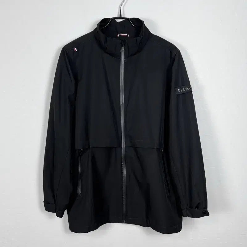 [BUNJANG] Elle Sports Black Windbreaker Jacket L / 엘르 스포츠/블랙 바람막이 자켓 점퍼 L 100/라덴