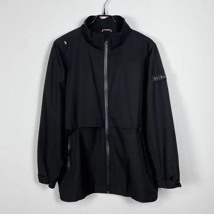 [BUNJANG] Elle Sports Black Windbreaker Jacket L / 엘르 스포츠/블랙 바람막이 자켓 점퍼 L 100/라덴