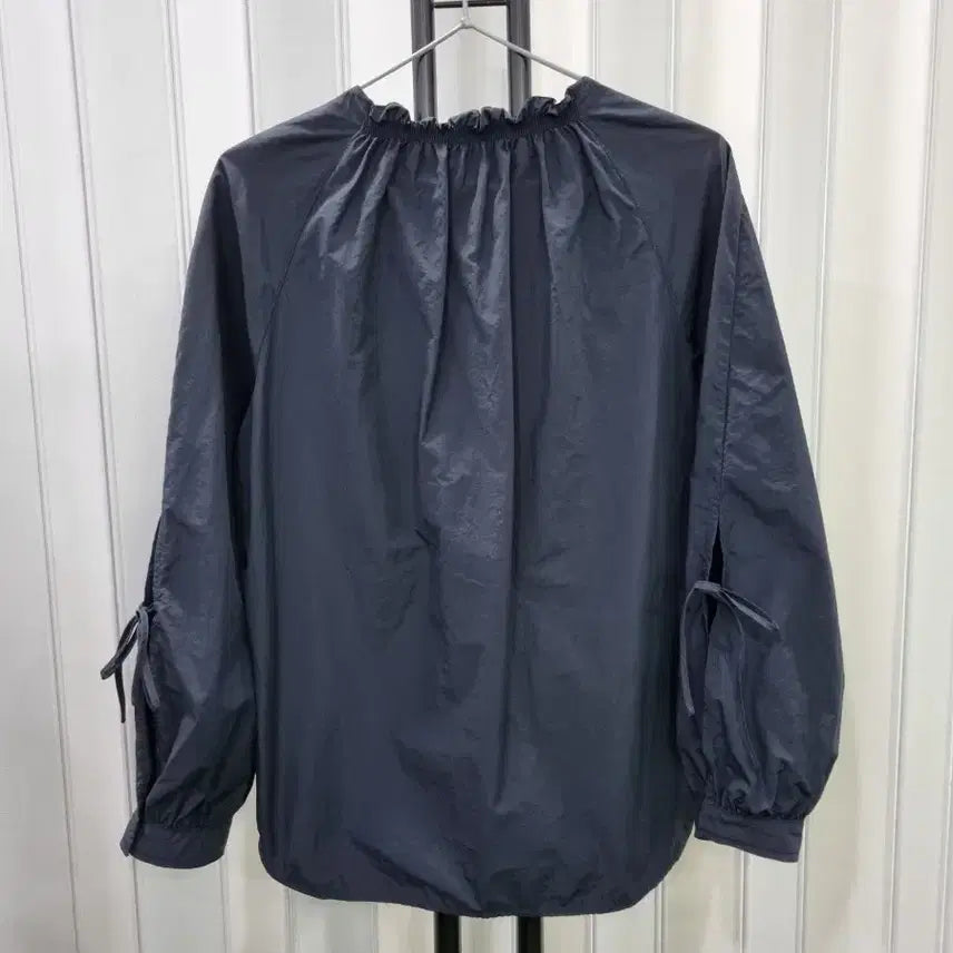 [BUNJANG] Ribbon Neck Shirring Blouse / 리본 넥 셔링 블라우스