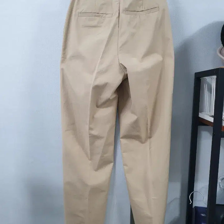 [BUNJANG] Ordinaire Beige Pleated Slacks Pants XS / ordinaire 베이지 플리츠 슬랙스 팬츠 xs