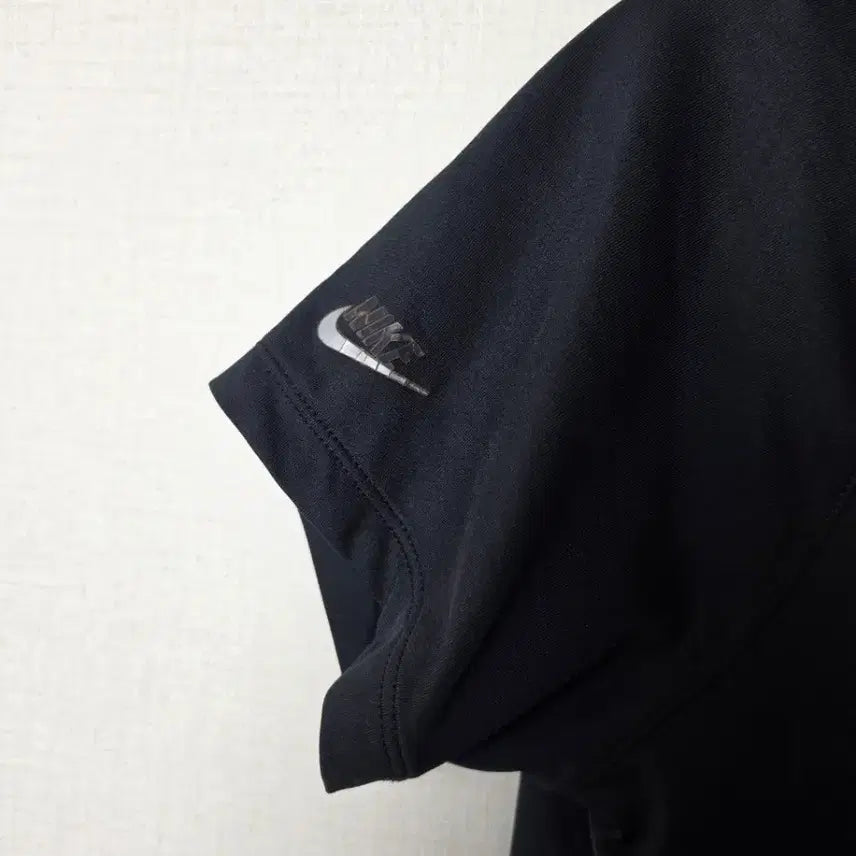 [BUNJANG] Nike Layered Short Sleeve T-Shirt - Black (S) / (S) 나이키 블랙 레이어드 여성반팔 티셔츠