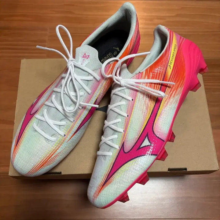 [BUNJANG] Mizuno Alpha 3 Elite MD Soccer Cleats (Size 280) / 미즈노 알파 3 엘리트 MD 새상품급