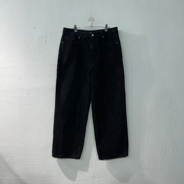 [BUNJANG] Musinsa Standard Wide Black Jeans (Size 36) / 무신사스탠다드 와이드 흑청바지 36