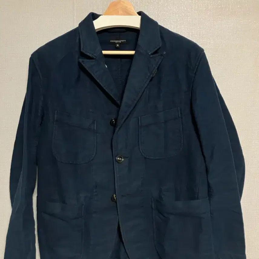 [BUNJANG] Engineered Garments Navy Bedford Jacket S / 엔지니어드가먼츠 네이비 베드포드 자켓 S