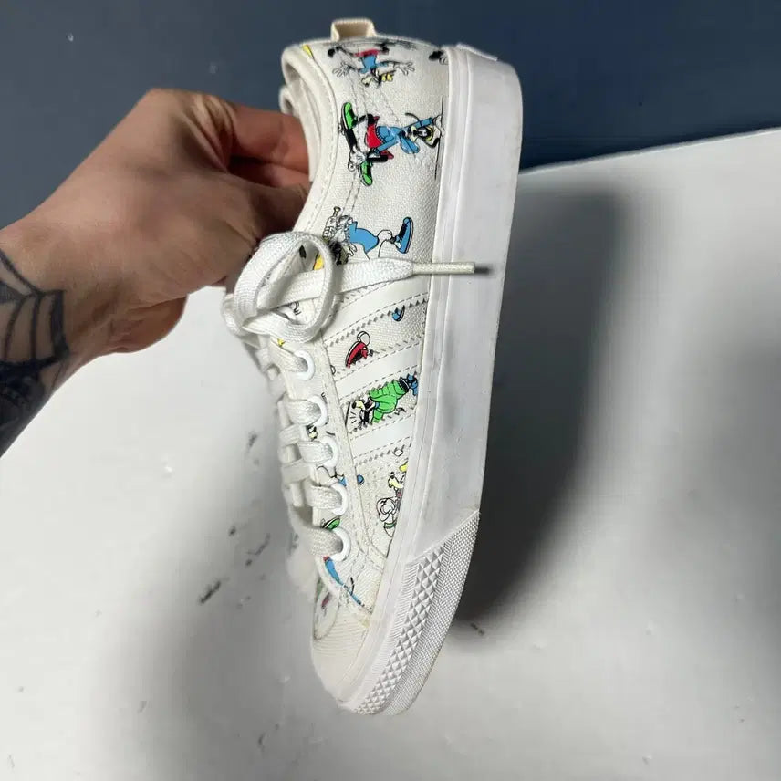 [BUNJANG] Adidas Nizza Low Disney Sneakers / 230 아디다스 니짜 로우 디즈니 스니커즈