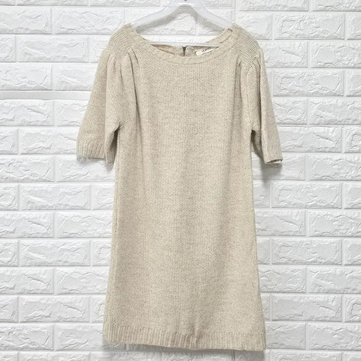 [BUNJANG] Lewitt Short Sleeve Knit Dress / M 르윗 LEWITT 반팔 니트 원피스 D169