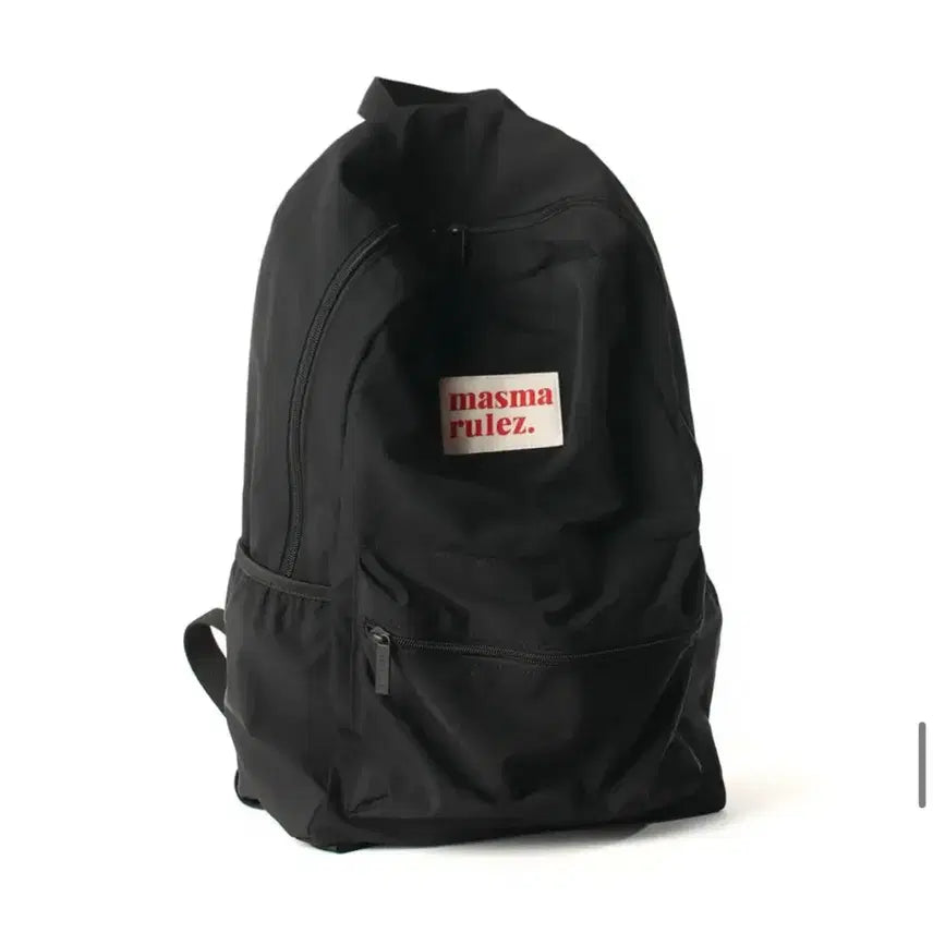 [BUNJANG] Masmarules Daily Black Backpack / 마스마룰즈 데일리 블랙 백팩