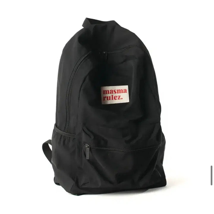 [BUNJANG] Masmarules Daily Black Backpack / 마스마룰즈 데일리 블랙 백팩