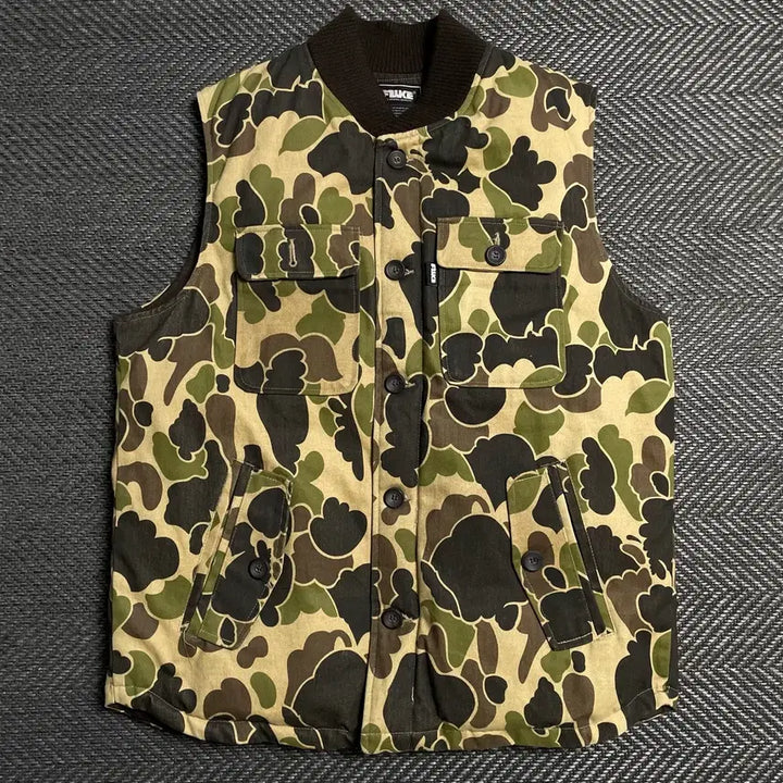 [BUNJANG] FLUKE Camouflage Military Vest XL / FLUKE 카모플라쥬 밀리터리 베스트 조끼o 5593