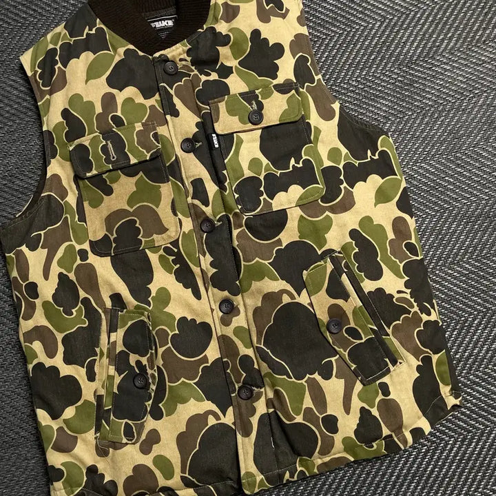 [BUNJANG] FLUKE Camouflage Military Vest XL / FLUKE 카모플라쥬 밀리터리 베스트 조끼o 5593
