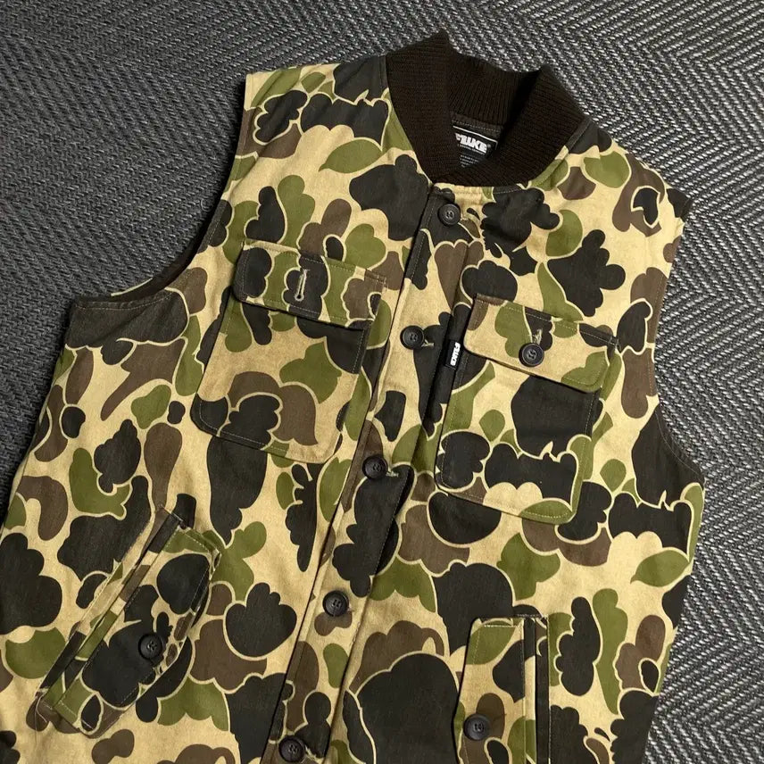 [BUNJANG] FLUKE Camouflage Military Vest XL / FLUKE 카모플라쥬 밀리터리 베스트 조끼o 5593