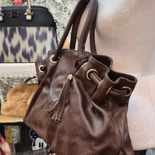 [BUNJANG] Carino Genuine Leather Bag / CARINO 소가죽 가방