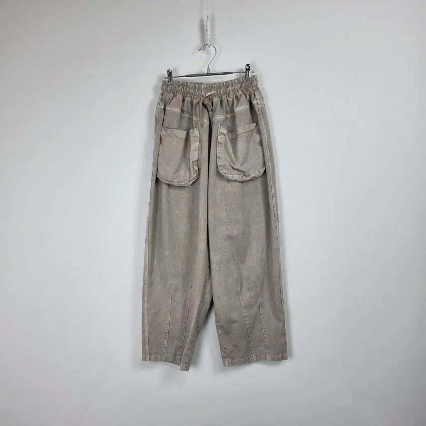 [BUNJANG] Mason Beige Pocket Banding Pants (Men&