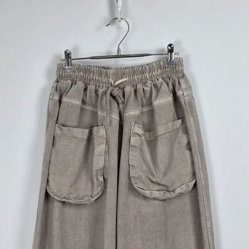 [BUNJANG] Mason Beige Pocket Banding Pants (Men&