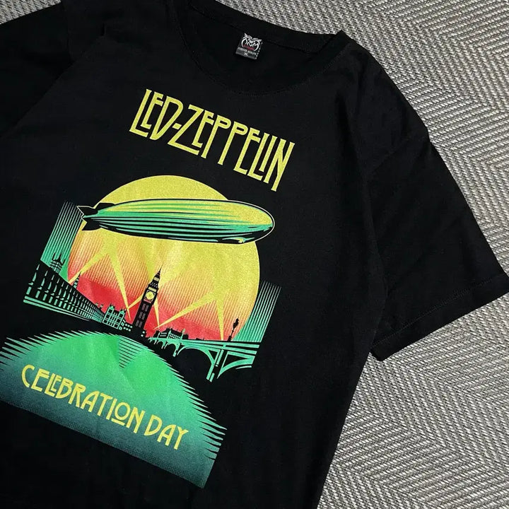 [BUNJANG] Vintage Red Zeppelin Rock Band T-Shirt XL / 빈티지 레드재플린 락밴드 티셔츠o 5594