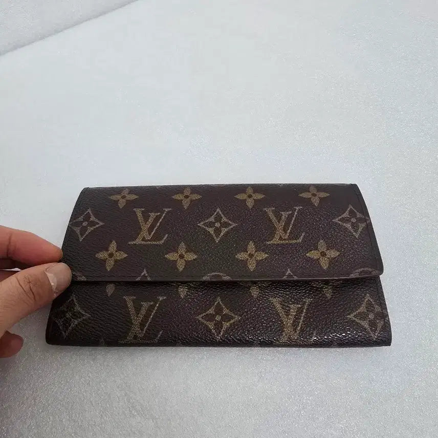 [BUNJANG] Louis Vuitton Monogram Long Wallet / (정품) 루이비통 모노그램 장지갑 많은양의 현금수납