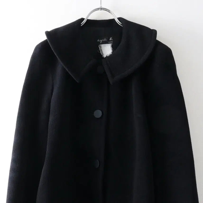 [BUNJANG] Agnes b. Big Sailor Collar Wool Coat / agnes b.빅 세일러 칼라 코트