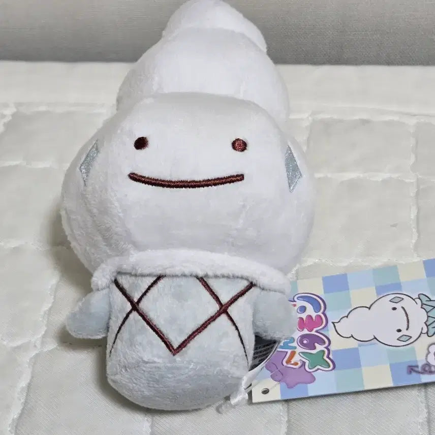 [BUNJANG] MetaMona as Vanillite Plush Toy / 성수 메타몽 바닐프티 플레이그라운드 변신 메타몽 봉제인형 택포 3.9