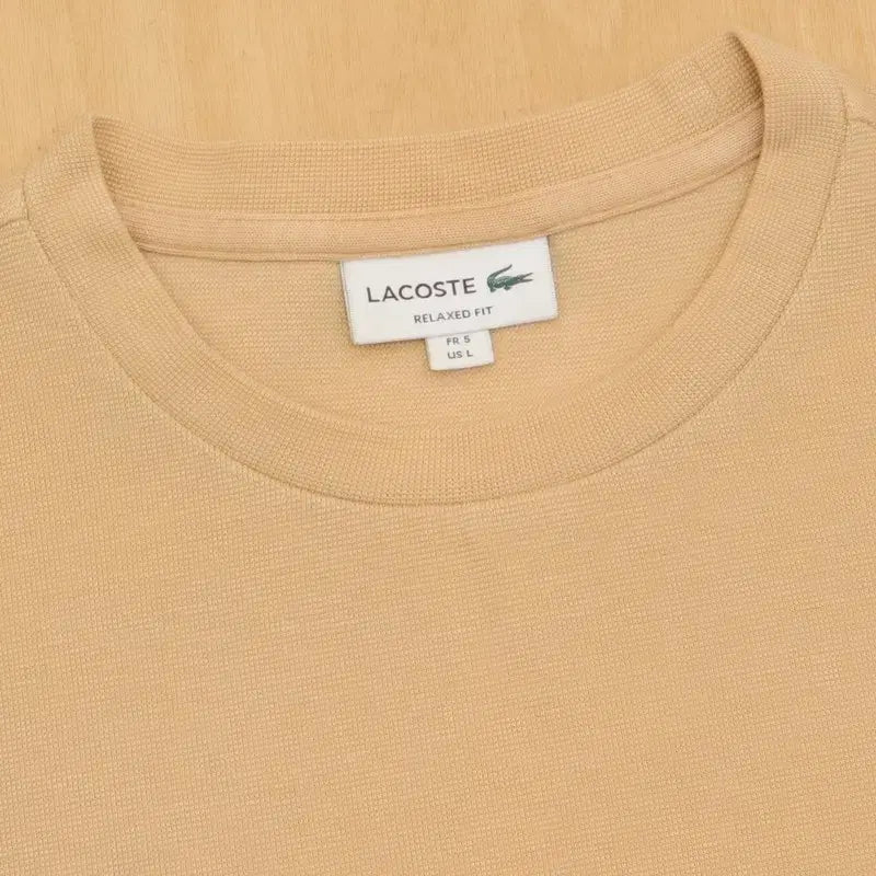 [BUNJANG] Lacoste Short Sleeve Knit L-2001 Size 105 (L) / 라코스테 반팔 니트 105 L-2001
