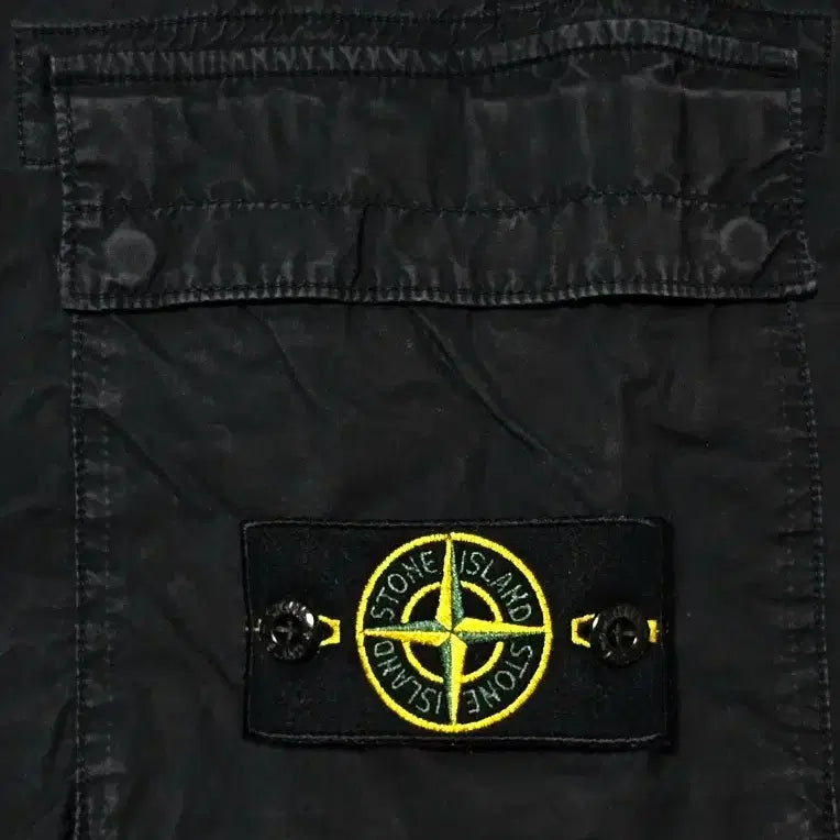 [BUNJANG] Stone Island Badge Pocket Jogger Pants Black / [30 사이즈] 스톤아일랜드 와펜 포켓 조거팬츠 블랙