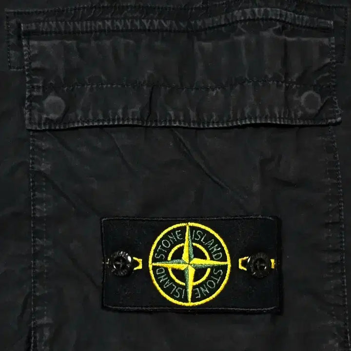 [BUNJANG] Stone Island Badge Pocket Jogger Pants Black / [30 사이즈] 스톤아일랜드 와펜 포켓 조거팬츠 블랙
