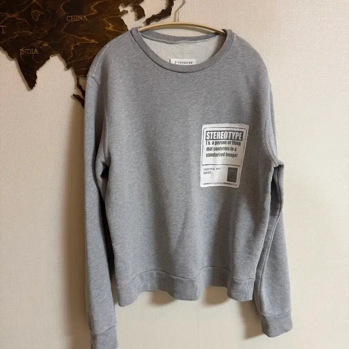 [BUNJANG] Maison Margiela Grey Crewneck Sweatshirt Size 50 / 마르지엘라 맨투맨