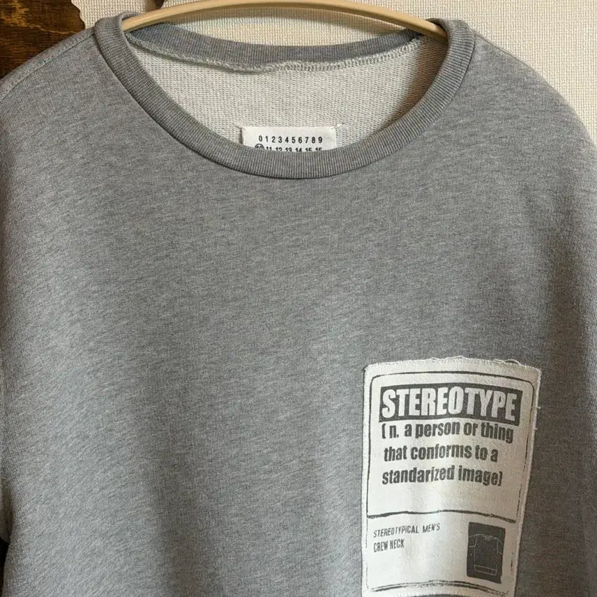 [BUNJANG] Maison Margiela Grey Crewneck Sweatshirt Size 50 / 마르지엘라 맨투맨