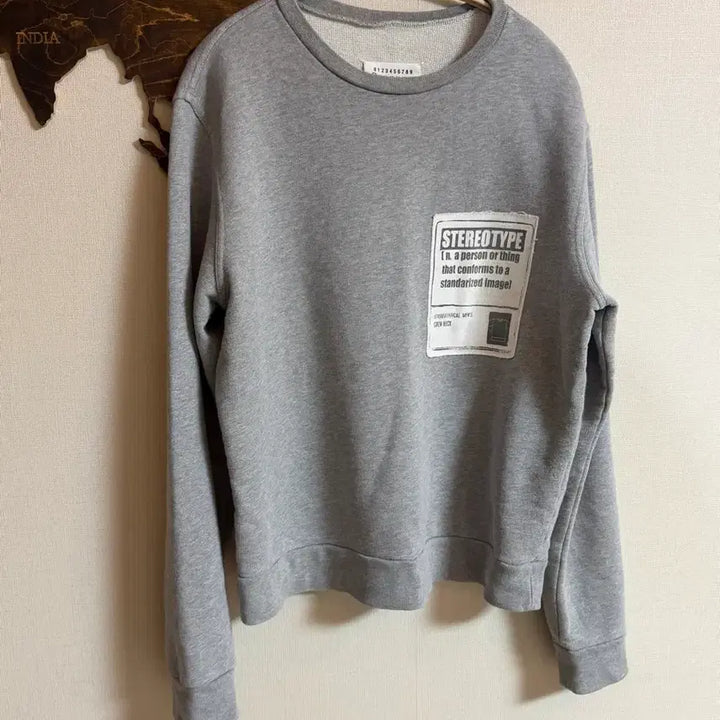 [BUNJANG] Maison Margiela Grey Crewneck Sweatshirt Size 50 / 마르지엘라 맨투맨