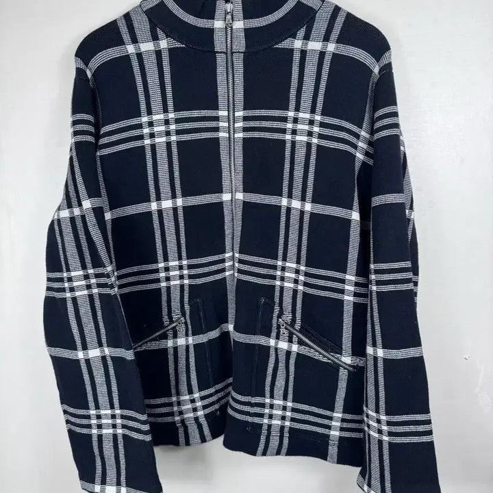 [BUNJANG] Polo Ralph Lauren Knit Zip-Up Jacket 3X / 폴로 랄프로렌 니트체크 집업 자켓 3X (남성105~115)