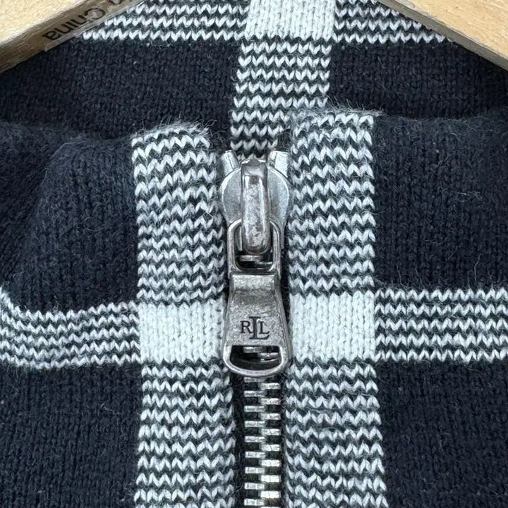 [BUNJANG] Polo Ralph Lauren Knit Zip-Up Jacket 3X / 폴로 랄프로렌 니트체크 집업 자켓 3X (남성105~115)