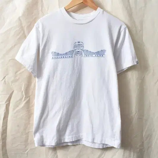 [BUNJANG] Billionaire Boys Club Graphic T-Shirt White Size L / 빌리네어보이즈클럽 반팔티 L M0399