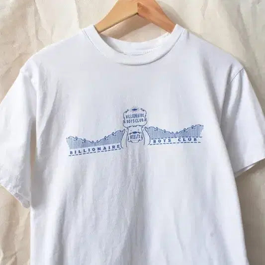 [BUNJANG] Billionaire Boys Club Graphic T-Shirt White Size L / 빌리네어보이즈클럽 반팔티 L M0399