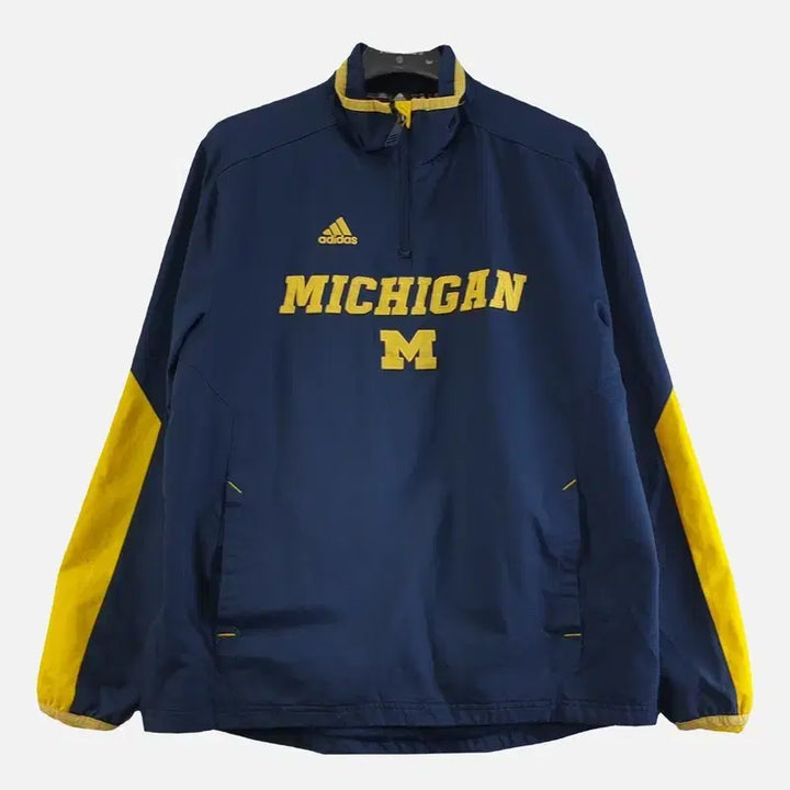 [BUNJANG] Adidas Navy Anorak Jacket (M) / 아디다스 네이비 남자 아노락 자켓 M M9455