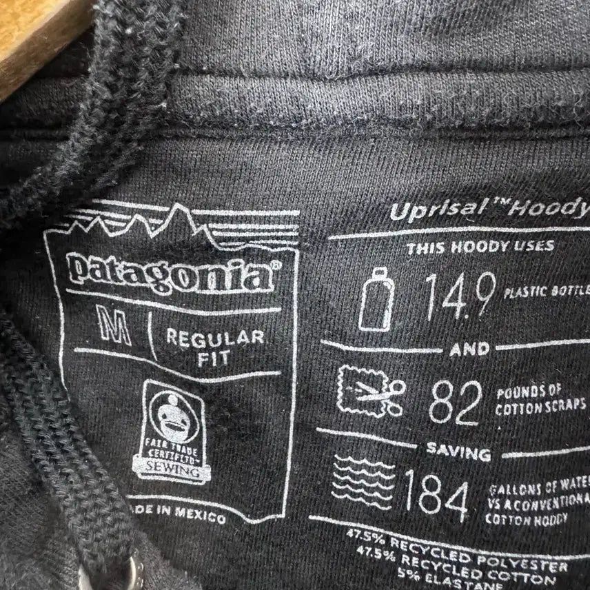 [BUNJANG] Patagonia Hoodie Black M / 파타고니아 후드티 M 블랙