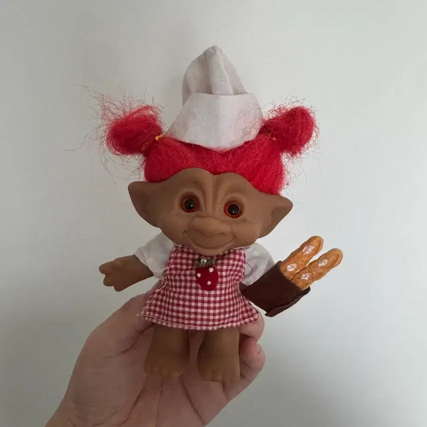 [BUNJANG] Vintage Bakery Custom Troll Doll / 빈티지 빵집 커스텀 트롤 인형