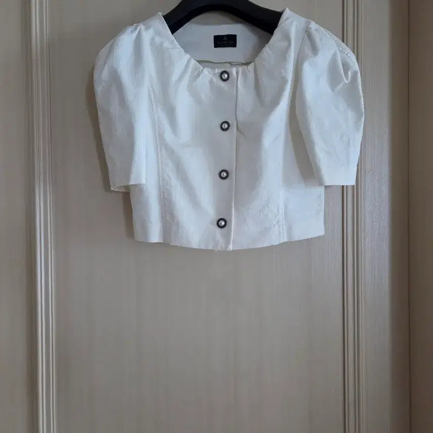 [BUNJANG] 2022 Hansome Lanvin White Jacket - Size 55 / 22년. 한섬 랑방 화이트 자켓 55사이즈