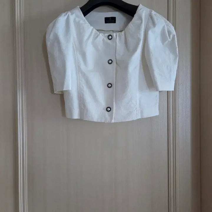 [BUNJANG] 2022 Hansome Lanvin White Jacket - Size 55 / 22년. 한섬 랑방 화이트 자켓 55사이즈