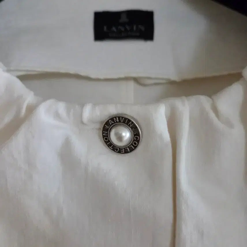 [BUNJANG] 2022 Hansome Lanvin White Jacket - Size 55 / 22년. 한섬 랑방 화이트 자켓 55사이즈