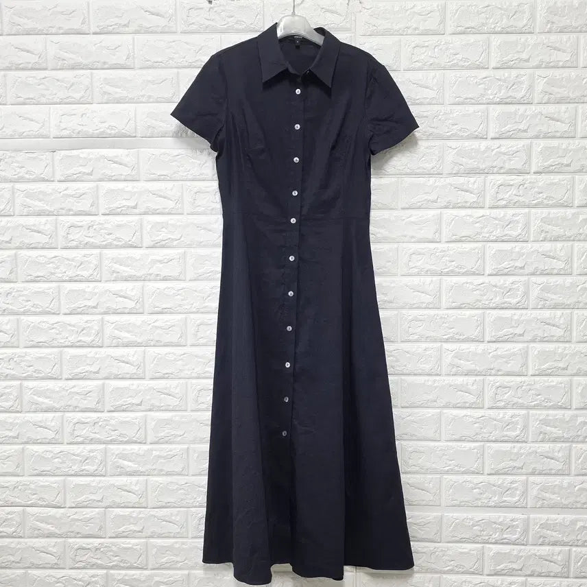 [SOLD OUT] S 띠어리 블랙 롱 원피스 D174