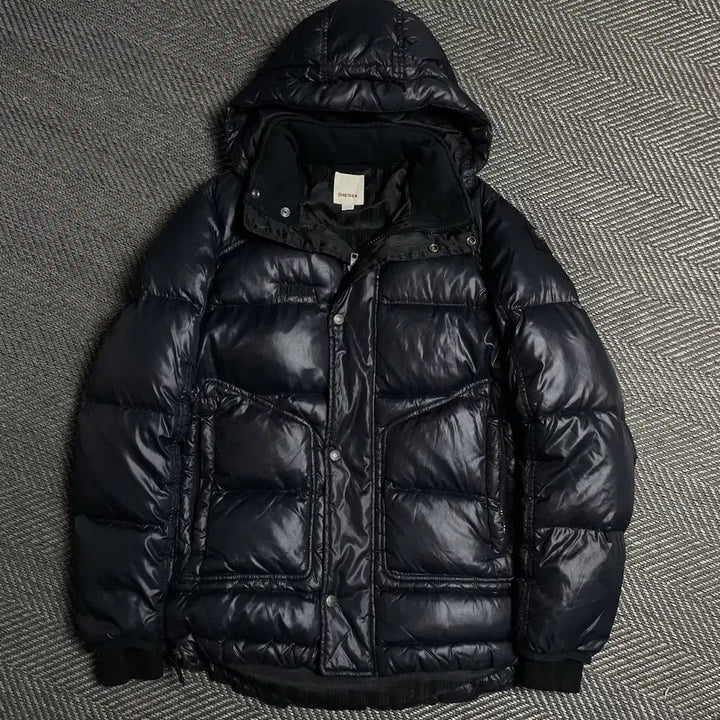 [BUNJANG] DIESEL Archive Duck Down Glossy Padded Jumper M(L) / DIESEL 디젤 아카이브 덕다운 글로시 패딩 점퍼y 5584
