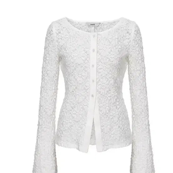 [BUNJANG] RAIVE White Lace Cardigan / RAIVE 레이브 화이트 레이스 가디건
