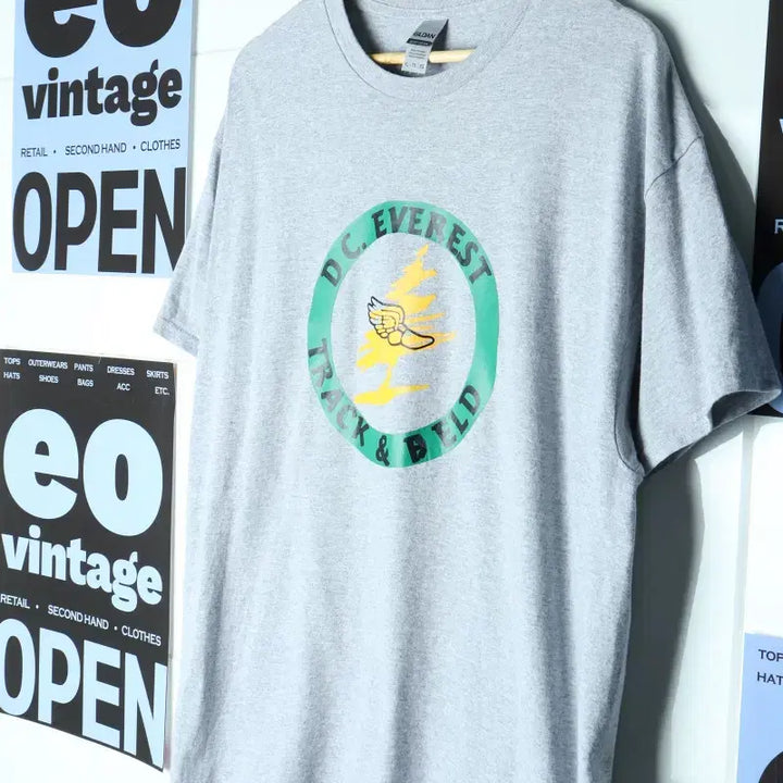[BUNJANG] Gildan USA XL-3XL Oversized Short Sleeve T-Shirt Grey / (XL-3XL) 길단 반팔 티셔츠 USA 빅사이즈 그레이-756F