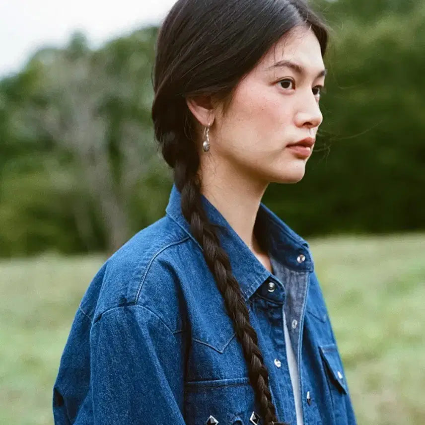 [BUNJANG] Urbanic30 Western Denim Shirt / 얼바닉30 웨스턴 데님 셔츠