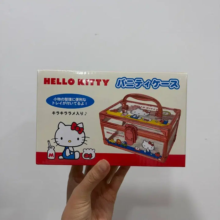 [BUNJANG] Sanrio Hello Kitty Vanity Storage Box / 산리오 헬로키티 베네티 버니티 보관함 수납함