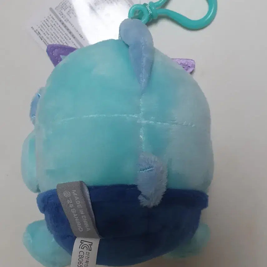 [BUNJANG] Sanrio Hangyodon Sunglasses Plush Keychain New / 산리오 한교동 썬구리 인형 키링 새상품