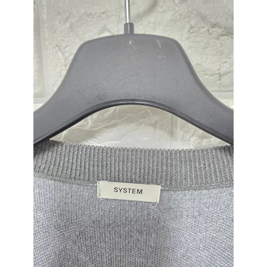 [BUNJANG] System Argyle Knit D177 / Free 22s 한섬 시스템 아가일 니트 D177