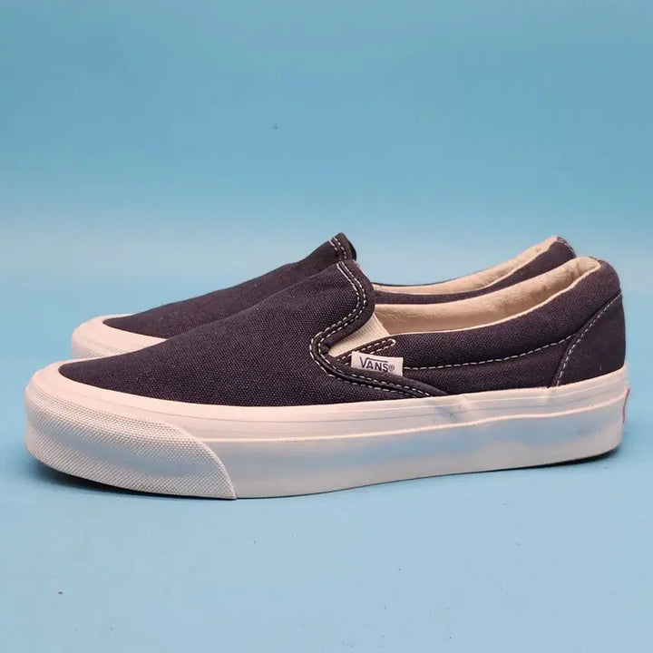 [BUNJANG] Vans Navy Slip-on Shoes (235mm) / hh 반스 네이비 슬립온 235