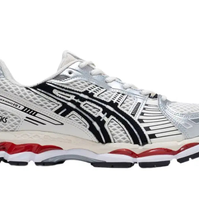 [BUNJANG] Asics x Labstone &amp; Hammer Gel Kayano 12.1 White Metallic Silver / 아식스 x 랩스톤 &amp; 해머 젤 카야노 12.1 화이트 메탈릭 실버